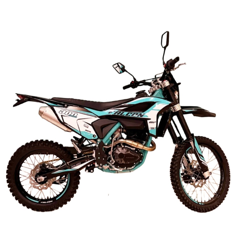 Мотоцикл кроссовый эндуро BIZON Falcon M3 PRO 300 21/18