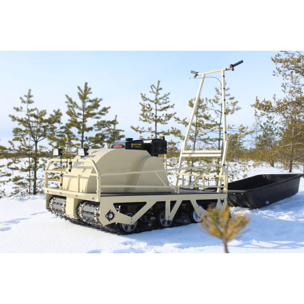 Мотобуксировщик POMOR X2 K-18 С реверс-редуктором