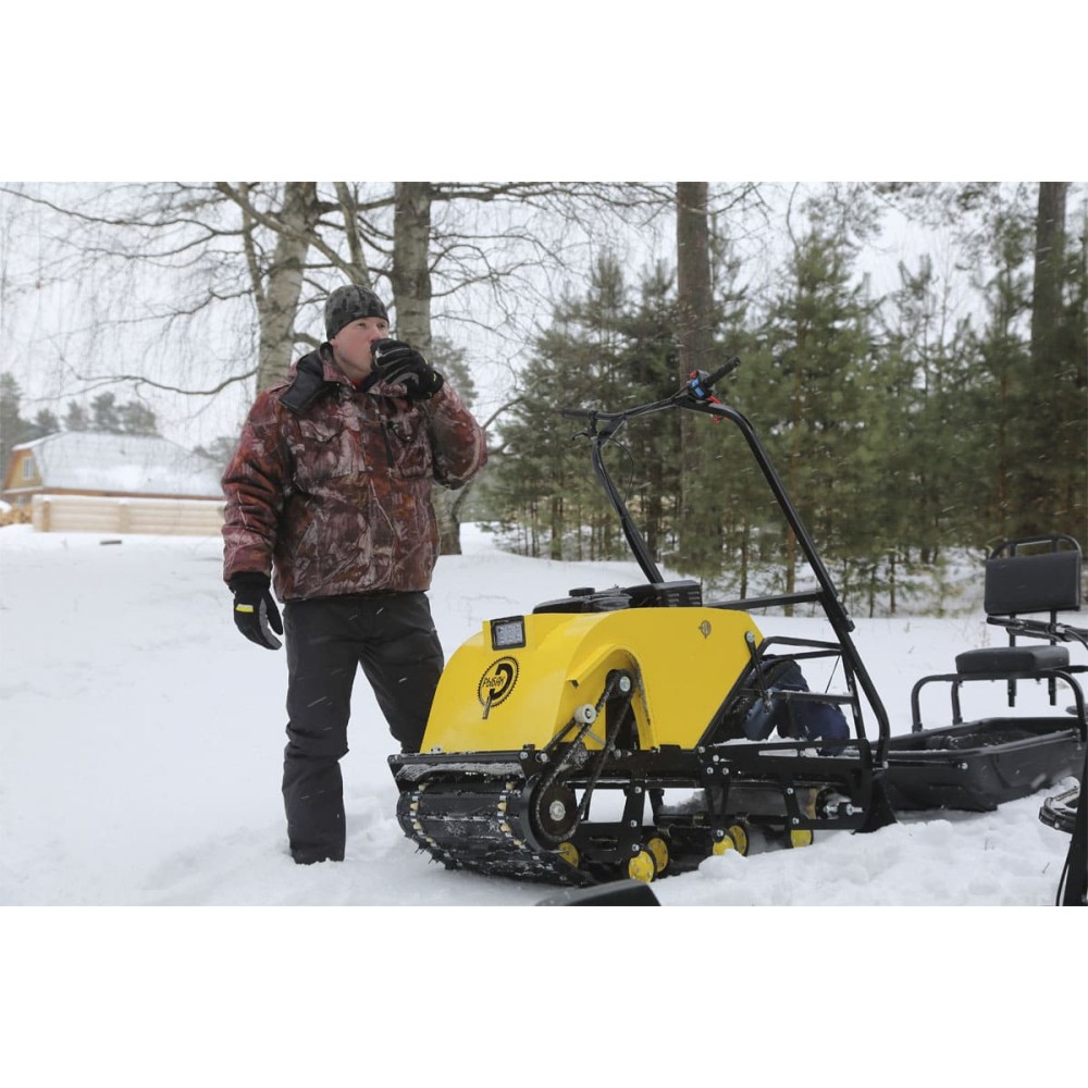 Мотобуксировщик РЫБАК PKD. PSD 17 л.с. (длинная база 1430мм)