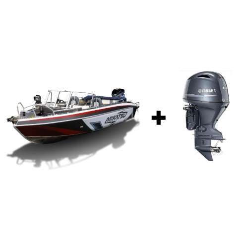 Комплект Алюминиевая лодка (катер) Mikatsu (Микатсу) 590 (Z99) Standard + мотор Yamaha F115BETL