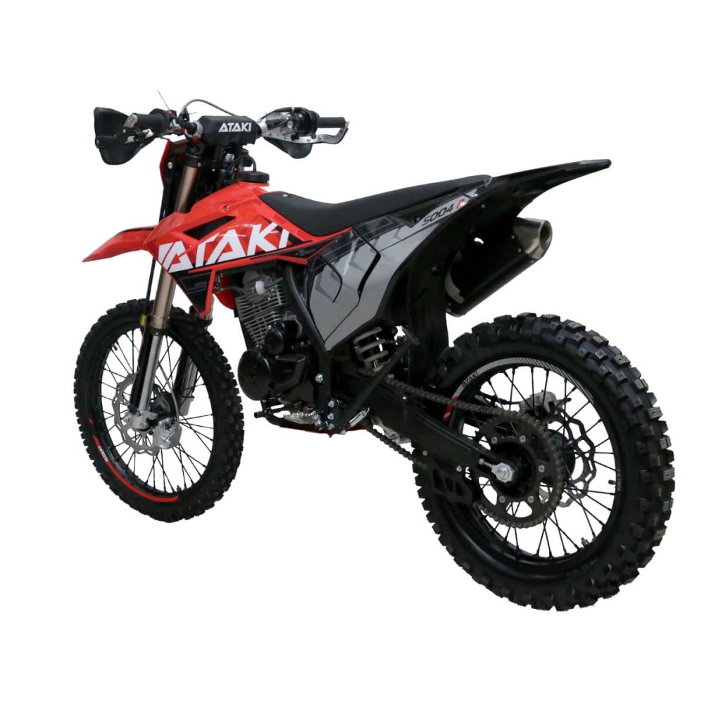 Мотоцикл кроссовый эндуро ATAKI S004-R 300 (4T PR300) 21/18 (2024 г.)