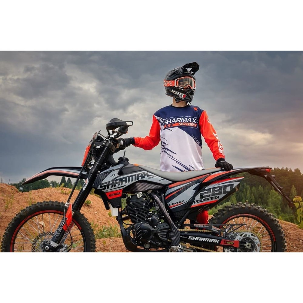 Мотоцикл кроссовый эндуро SHARMAX PowerMax 280 (2024)