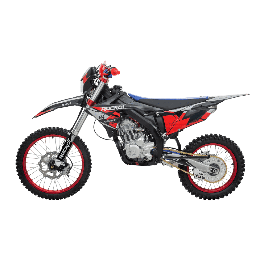 Мотоцикл кроссовый эндуро ROCKOT R4 Flame Bullet