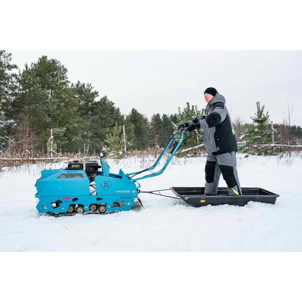 Мотобуксировщик БУРЛАК Таежник 15 л.с
