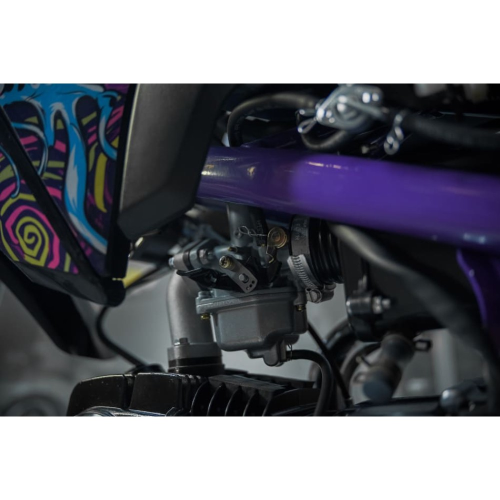 Мотоцикл BSE MX 125 17/14 Purple Dragon PITBIKE