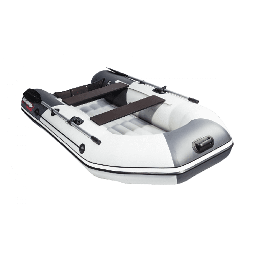 Лодка ПВХ ТАЙМЕНЬ NX 2800 НДНД Серый-графит