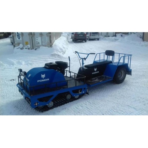 Мотобуксировщик POMOR М-600/650 К18