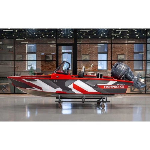 Катер-лодка алюминиевая Vboats FishPro X3 Б/У