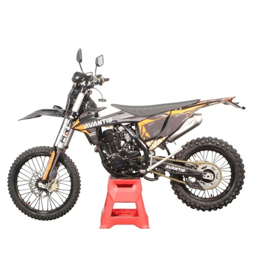 Мотоцикл кроссовый эндуро AVANTIS 250 Carb Nibbi Exclusive (CB250-F/172FMM Design KTM черный) ARS с ПТС