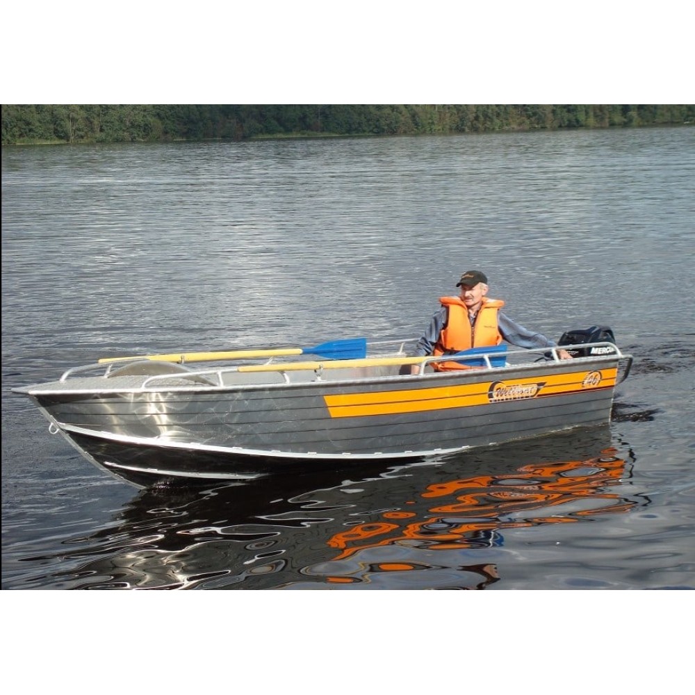 Алюминиевая лодка WELLBOAT-46