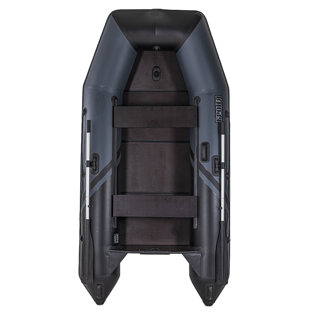 Лодка ПВХ БРОНЯ 280 СК Графит - чёрный