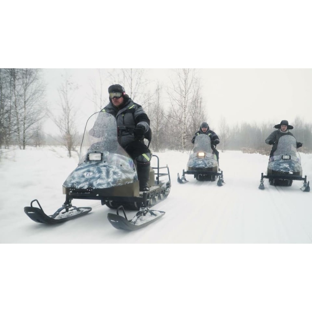 Снегоход БУРЛАК Егерь Центро Экспедитор