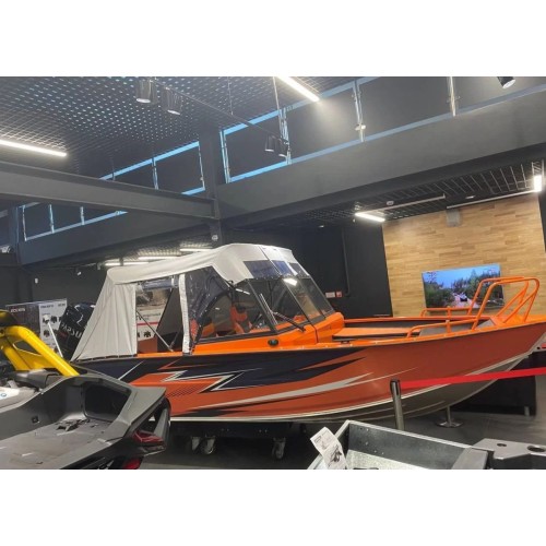 Катер-лодка алюминиевая ТРИЕРА 540 Боурайдер Комфорт Б/У