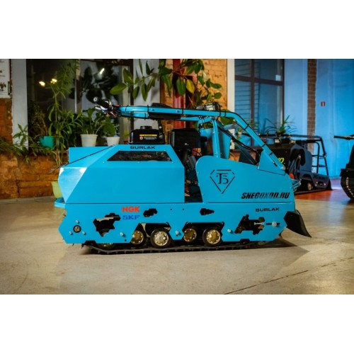 Мотобуксировщик БУРЛАК Таежник 15 л.с