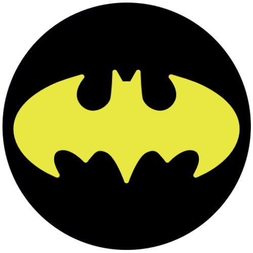 Наклейка для детского электромобиля Бэтмэн