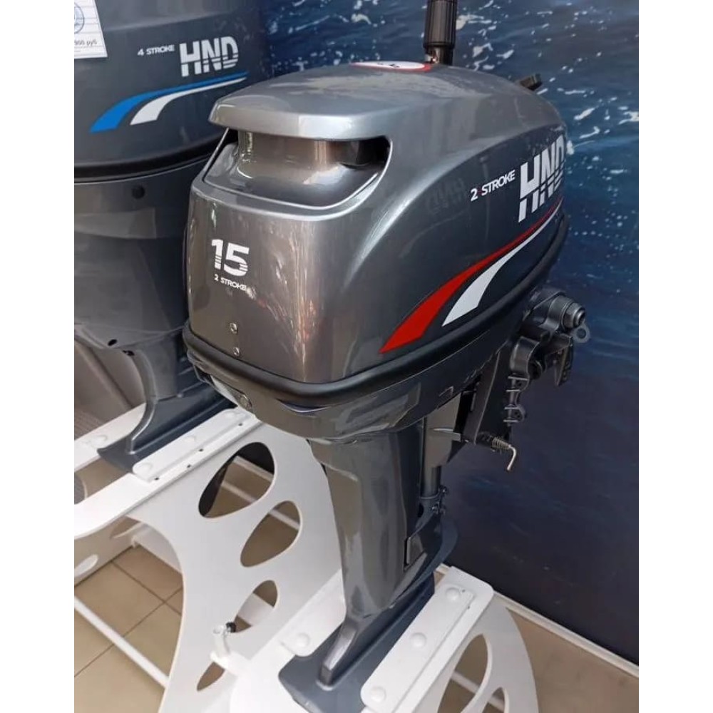 2х-тактный лодочный мотор HND OB15 HS Б/У