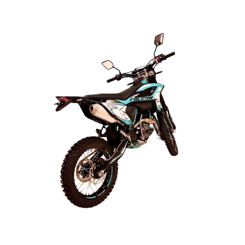 Мотоцикл кроссовый эндуро BIZON Falcon M3 PRO 300 21/18