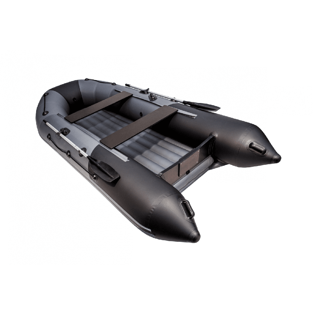 Лодка ПВХ ТАЙМЕНЬ NX 3800 НДНД PRO Серый