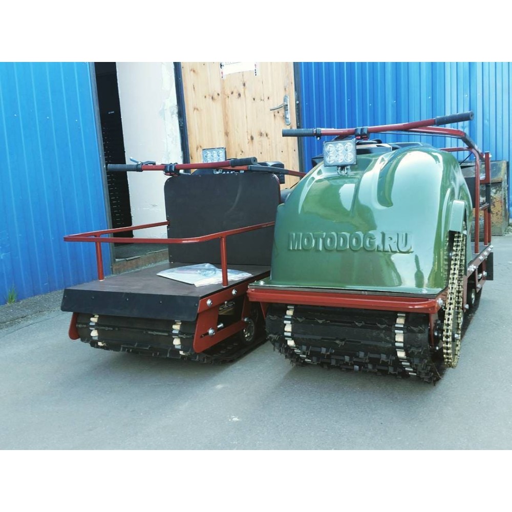 Мотобуксировщик MOTODOG 500 (9 л.с. передний привод)