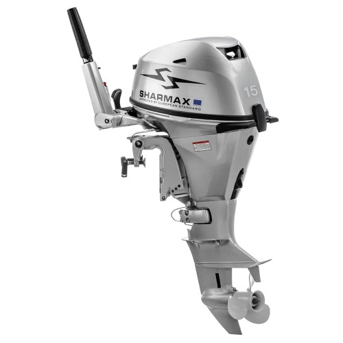 4х-тактный лодочный мотор SHARMAX SMF15HS (2024)