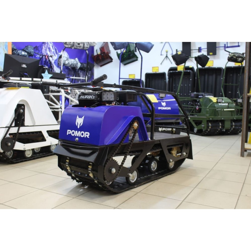 Мотобуксировщик POMOR 380 К8