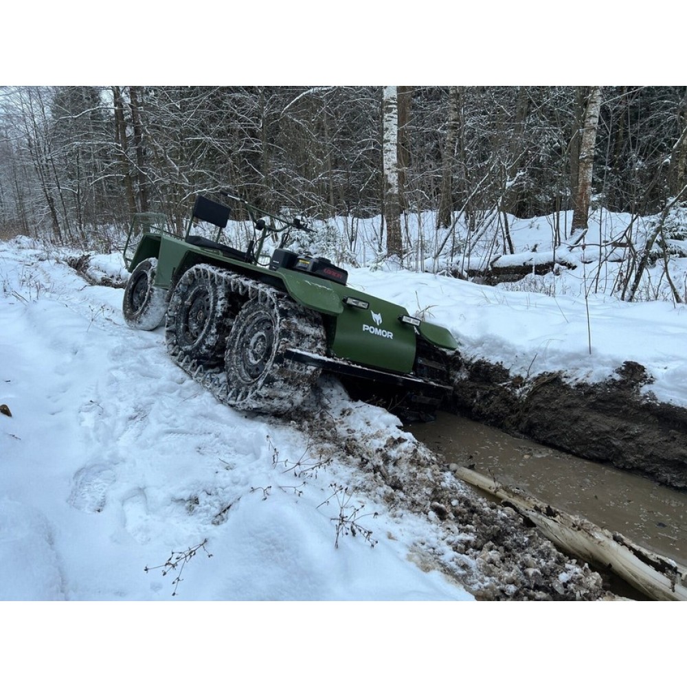 Мотобуксировщик POMOR X-6 20л.с