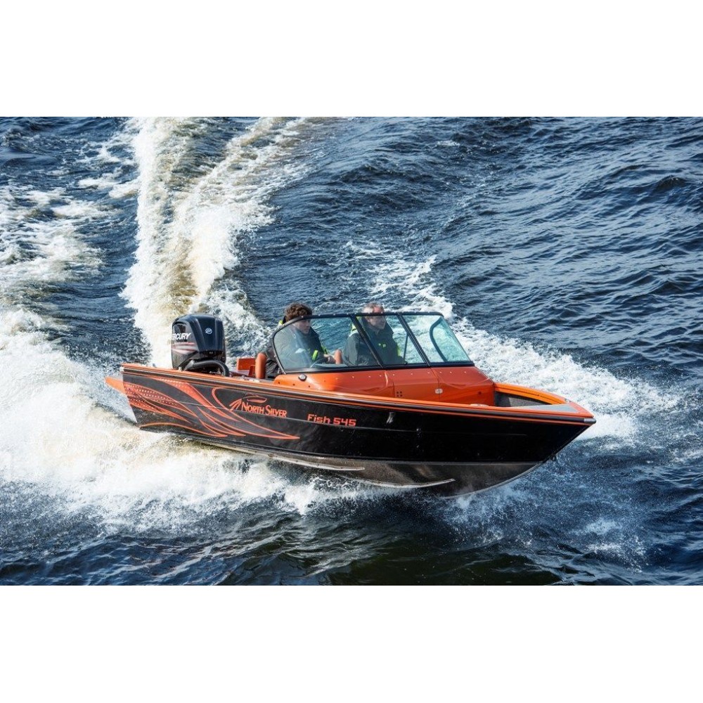 Катер-лодка алюминиевая NORTHSILVER 545 Fish