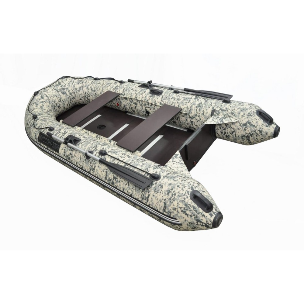 Лодка ПВХ МУССОН 3200 СК Камуфляж