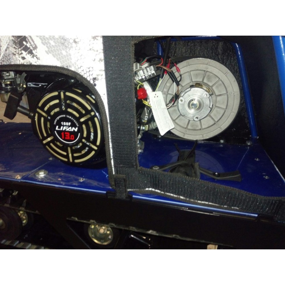 Мотобуксировщик ЮКОН 500 ЛОНГ 15 л.с.