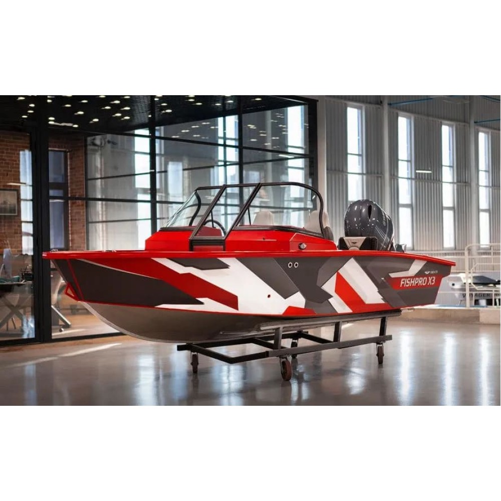Катер-лодка алюминиевая Vboats FishPro X3 Б/У