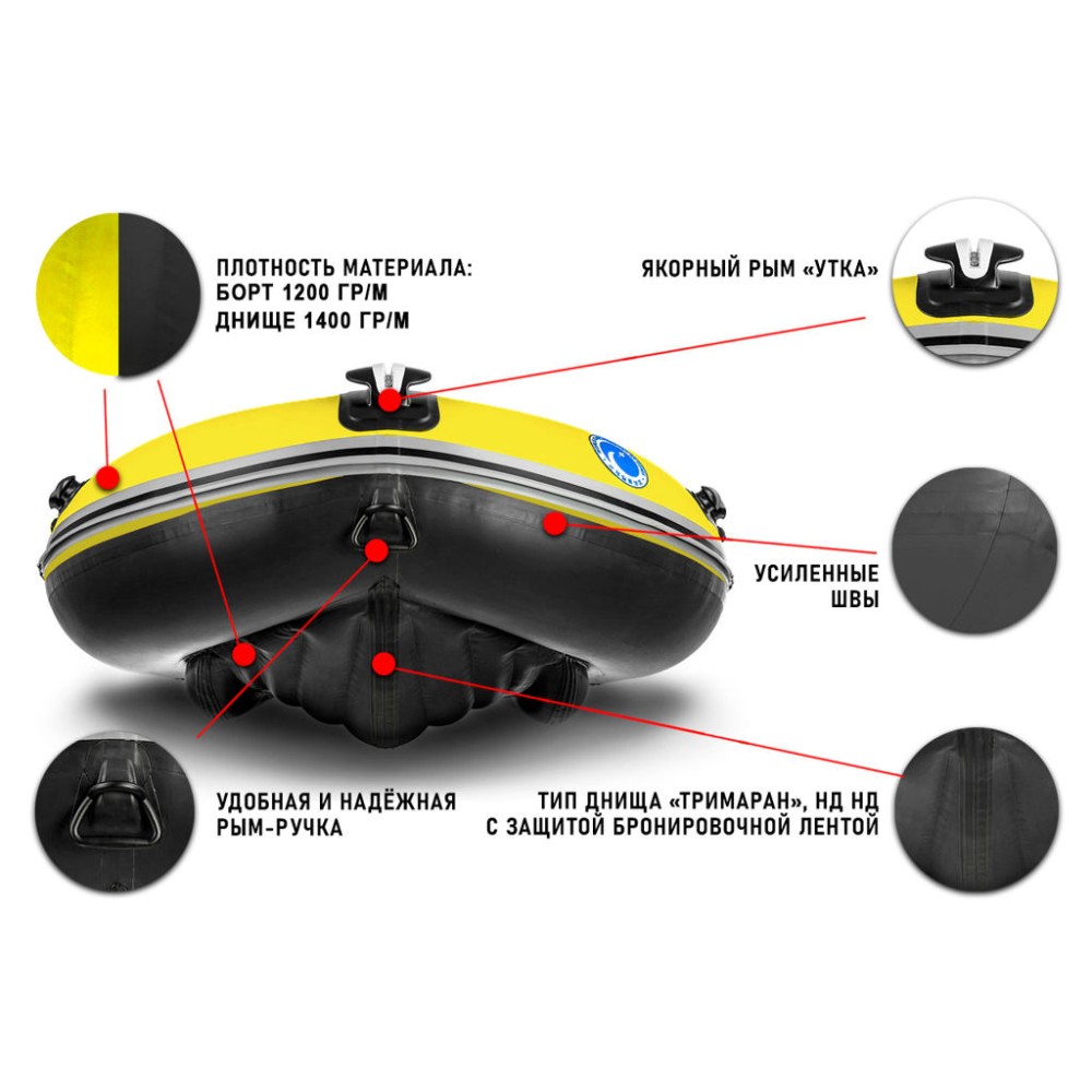 Лодка ПВХ STORMLINE Air Trimaran 360 (2024)