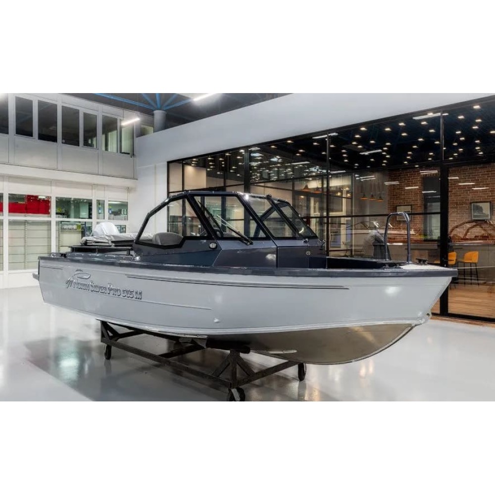 Катер-лодка алюминиевая NORTHSILVER PRO 565 Б/У