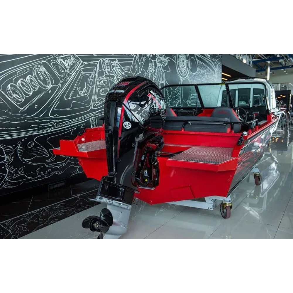 Катер-лодка алюминиевая NORTHSILVER 545 Fish Б/У