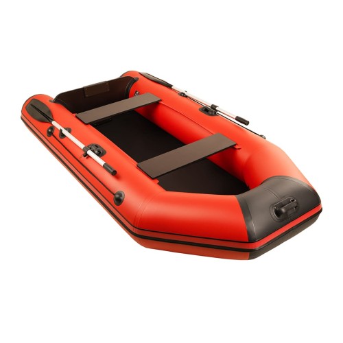 Лодка ПВХ АКВА 2800 Красный - чёрный