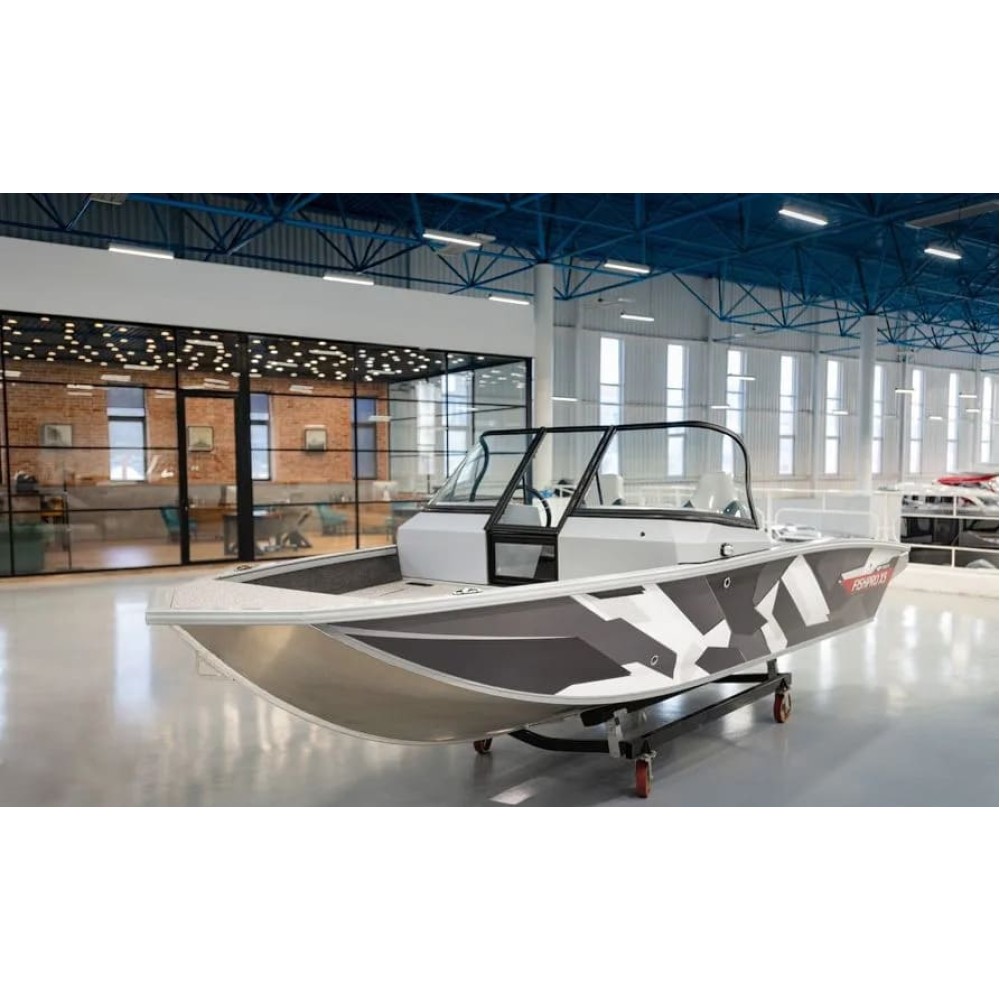 Катер-лодка алюминиевая Vboats FishPro X5 Б/У