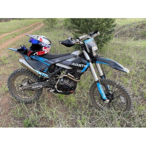 Мотоцикл кроссовый эндуро AVANTIS 250 CARB (PR250/172FMM-5 DESIGN HS ЧЕРНЫЙ) ARS с ПТС Б/У