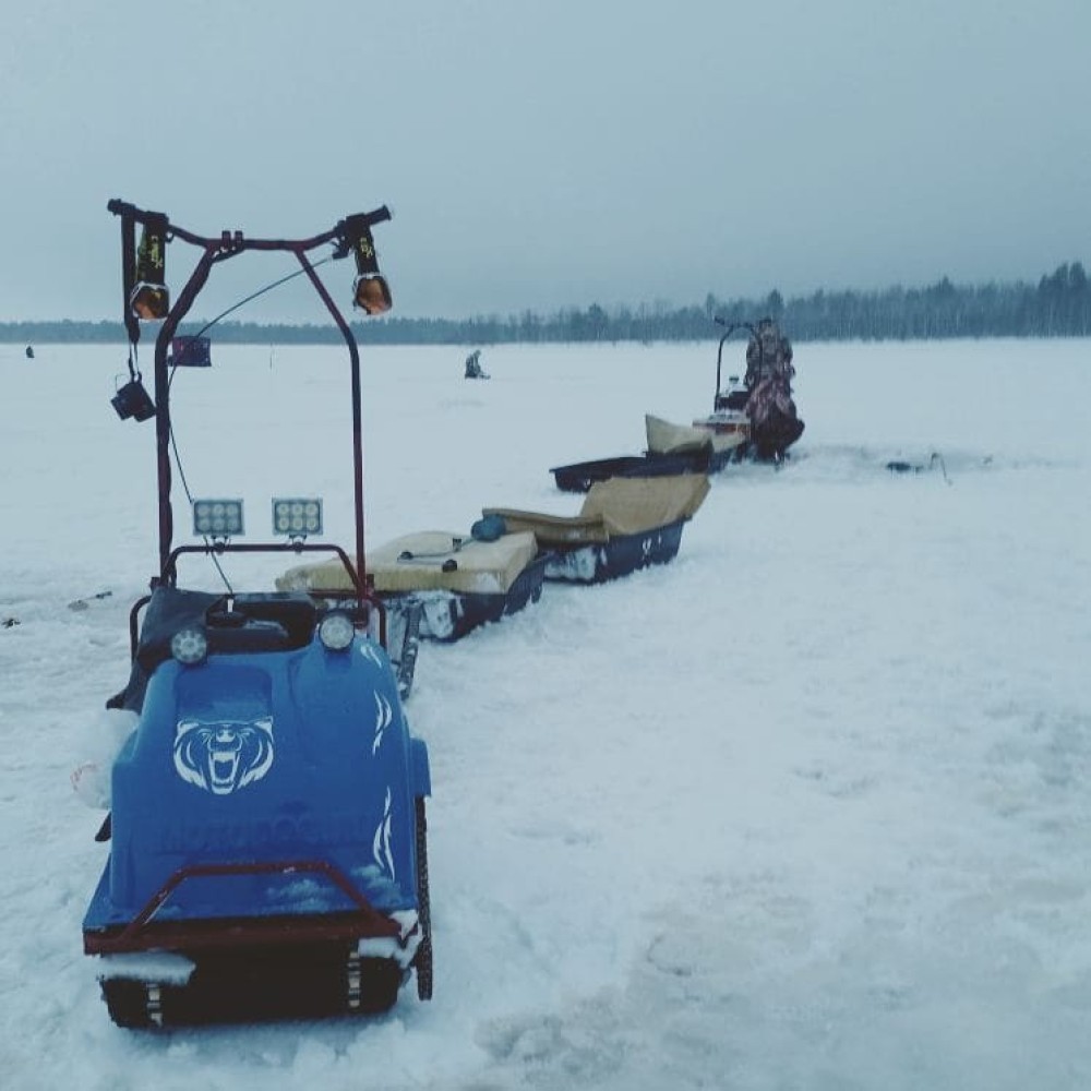 Мотобуксировщик MOTODOG 500 (9 л.с. передний привод)