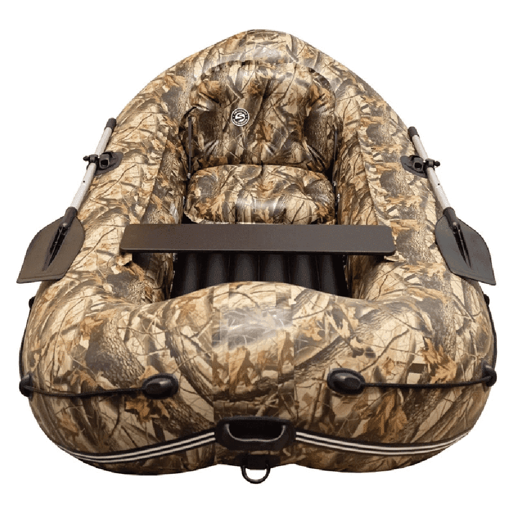 Гребная лодка ПВХ SIBRIVER Кантегир-300 НД КМФ (Лес)