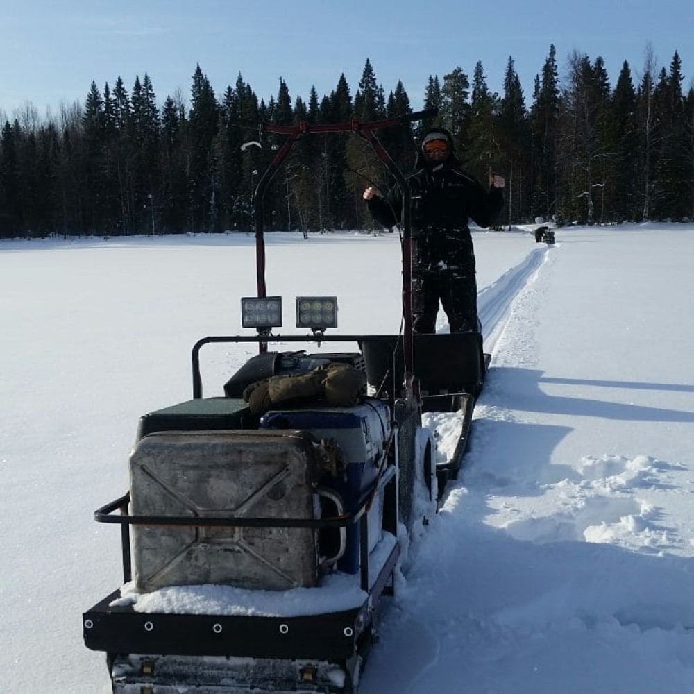 Мотобуксировщик MOTODOG 500 (9 л.с. задний привод)