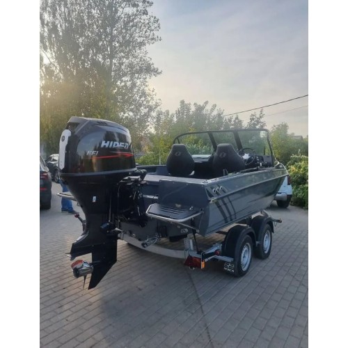 Катер-лодка алюминиевая ФЛ-52 Б/У