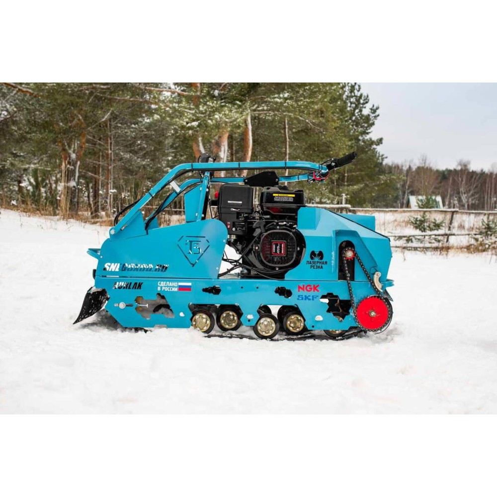 Мотобуксировщик БУРЛАК Таежник 20 л.с