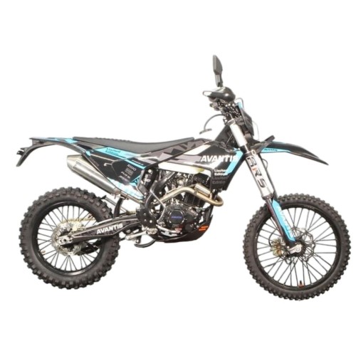 Мотоцикл кроссовый эндуро AVANTIS 250 Carb Nibbi Exclusive (CB250-F/172FMM Design HS черный) ARS с ПТС