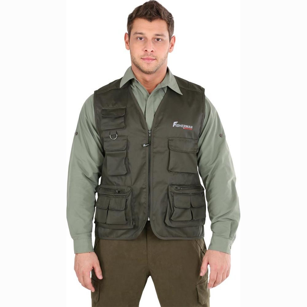 Жилет для рыбалки F-01