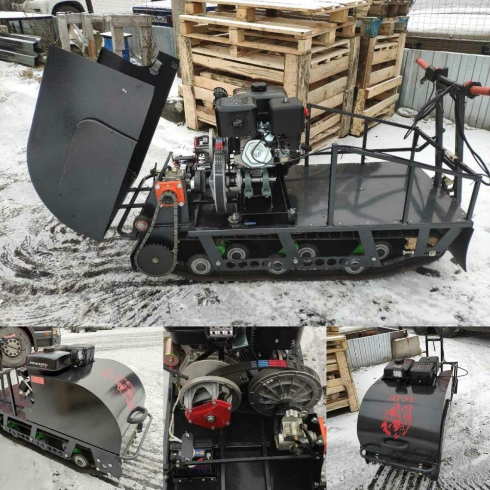 Мотобуксировщик ДРУГ 13 л.с.