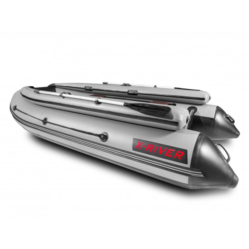 Лодка ПВХ X-RIVER Agent 420 фальшборт