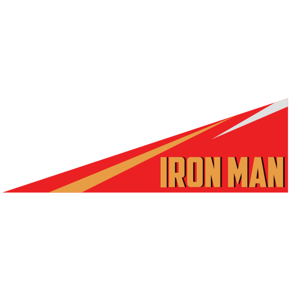 Наклейка для детского электромобиля Железный человек