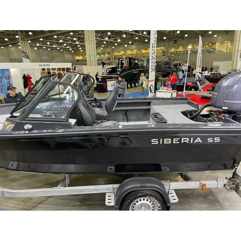 Катер-лодка алюминиевая SIBERIA S5 (one)
