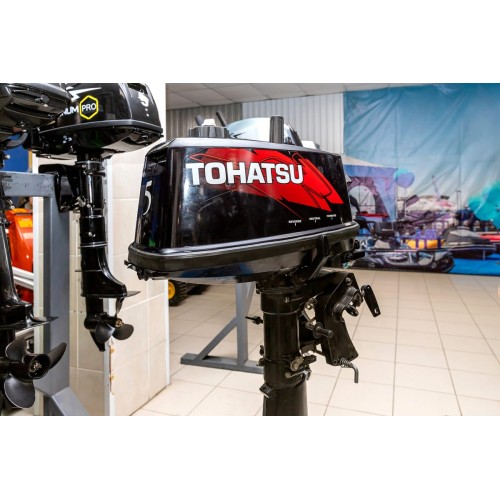 2х-тактный лодочный мотор TOHATSU M 5 BD S Б/У