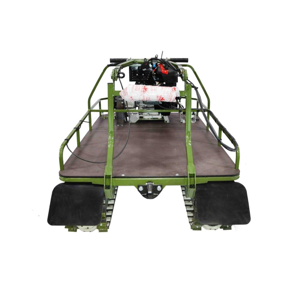 Мотобуксировщик KOIRA TR С понижающим редуктором (для болот), всесезонный. 13 л.с.