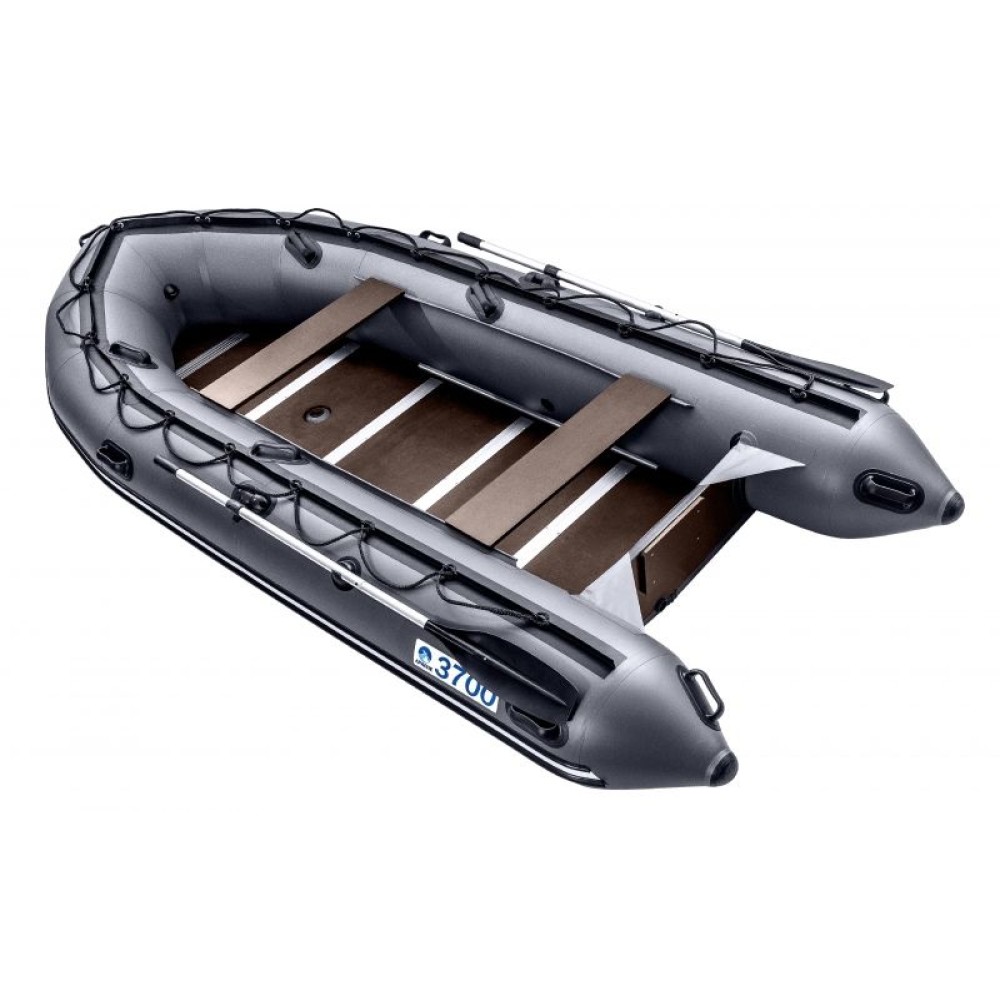 Лодка ПВХ АПАЧИ 3700 СК (слань+киль)